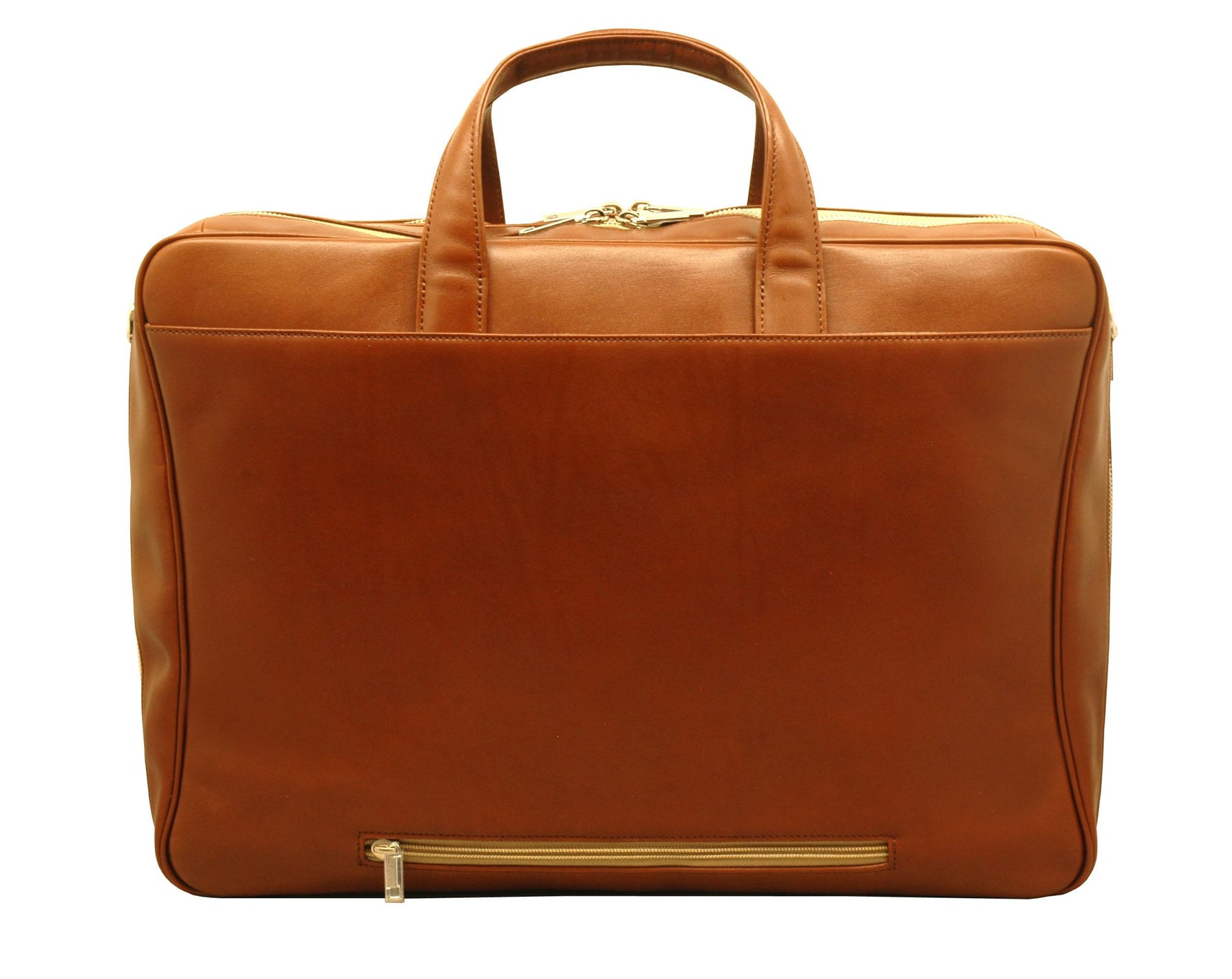 Aaron Irvin Double Zip Brief Bag