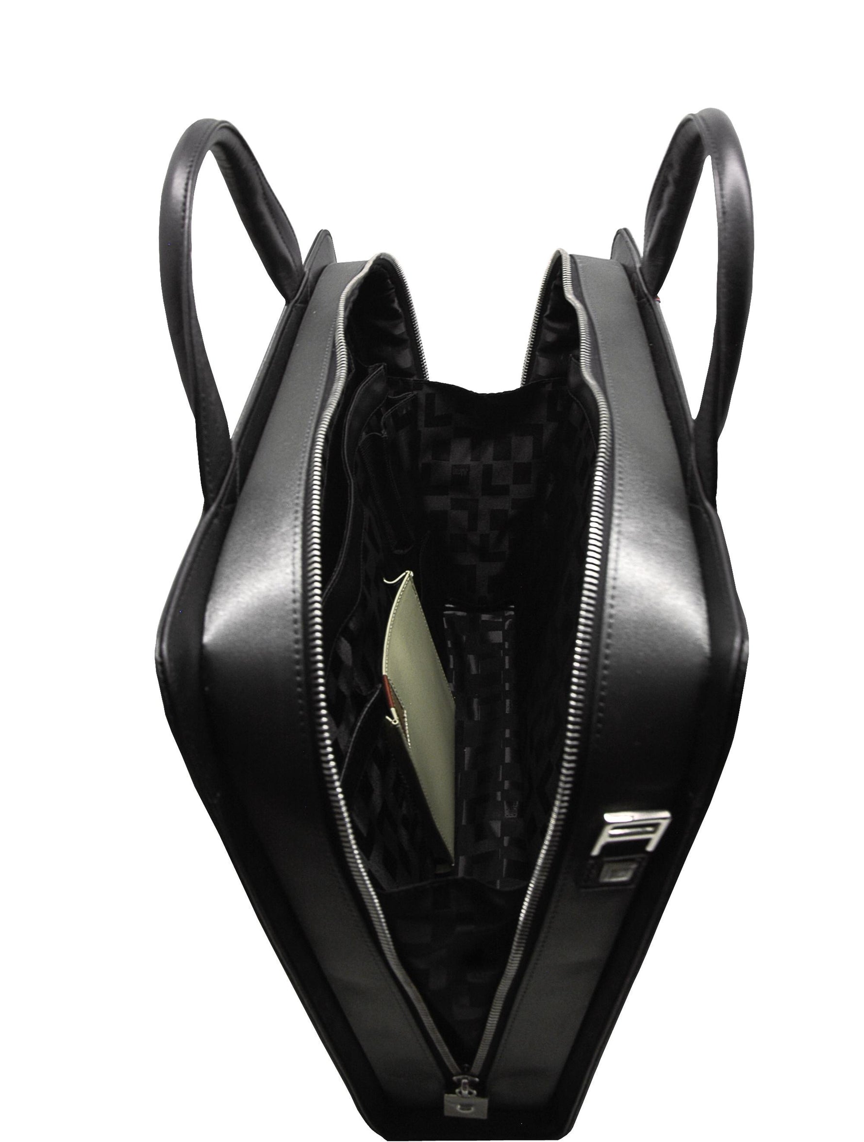 Aaron Irvin Single Zip Microfiber Bag