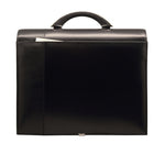 Aaron Irvin Small Flap-Over Briefcase