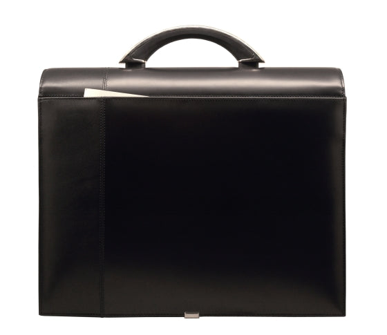 Aaron Irvin Small Flap-Over Briefcase