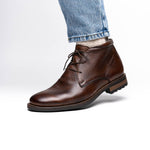 TB Phelps Acadia Deerskin Boots Chestnut