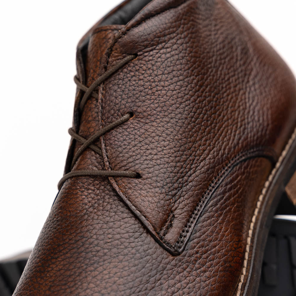 TB Phelps Acadia Deerskin Boots Chestnut
