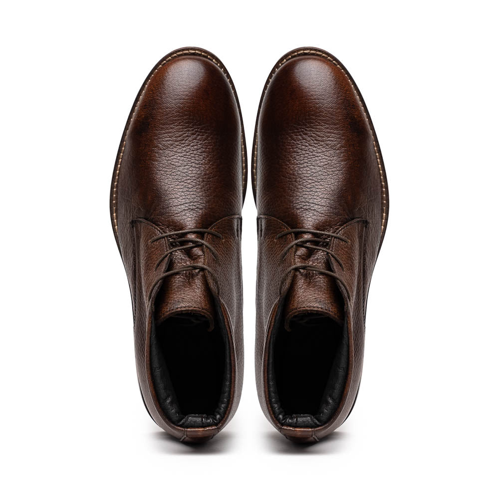 TB Phelps Acadia Deerskin Boots Chestnut