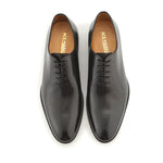 Ace Marks Carlo Wholecut Oxford Plain Toe Black Antique