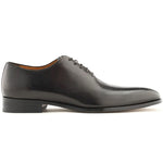 Ace Marks Carlo Wholecut Oxford Plain Toe Black Antique