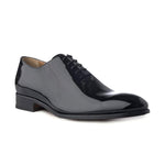 Ace Marks Carlo Wholecut Oxford Plain Toe Black Patent