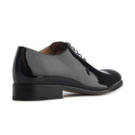 Ace Marks Carlo Wholecut Oxford Plain Toe Black Patent