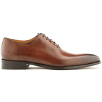 Ace Marks Carlo Wholecut Oxford Plain Toe Brown Antique