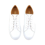 Ace Marks Duke Dress Sneakers In White
