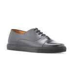 Ace Marks Filipo Cap Toe Oxford Sneaker In Black Antique