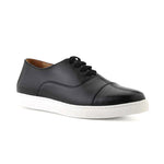 Ace Marks Filipo II Cap Toe Oxford Sneaker In Black