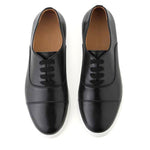 Ace Marks Filipo II Cap Toe Oxford Sneaker In Black
