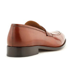 Ace Marks Greg Penny Loafer Cognac Antique