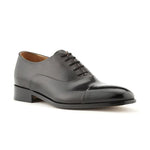 Ace Marks Griffin Cap Toe Oxford Black Antique
