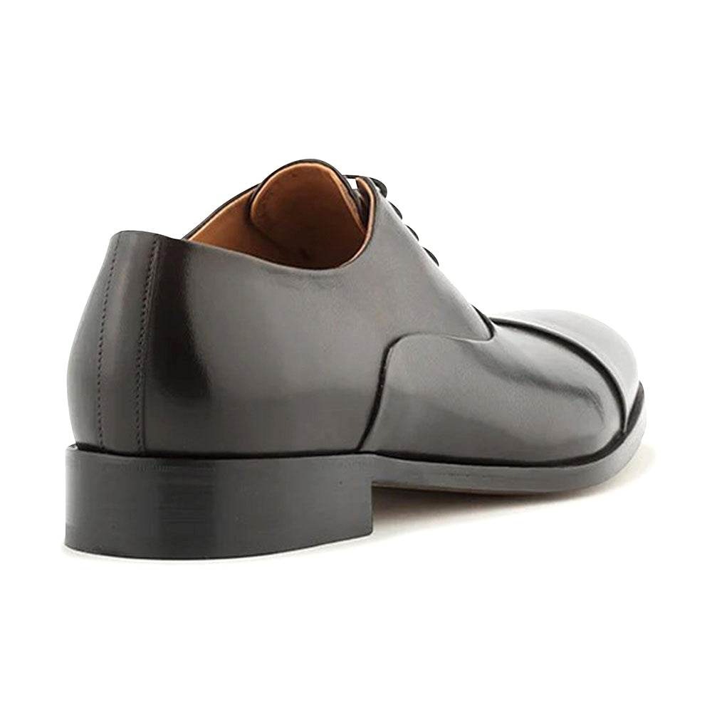 Ace Marks Griffin Cap Toe Oxford Black Antique