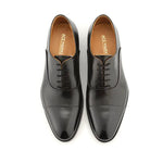 Ace Marks Griffin Cap Toe Oxford Black Antique