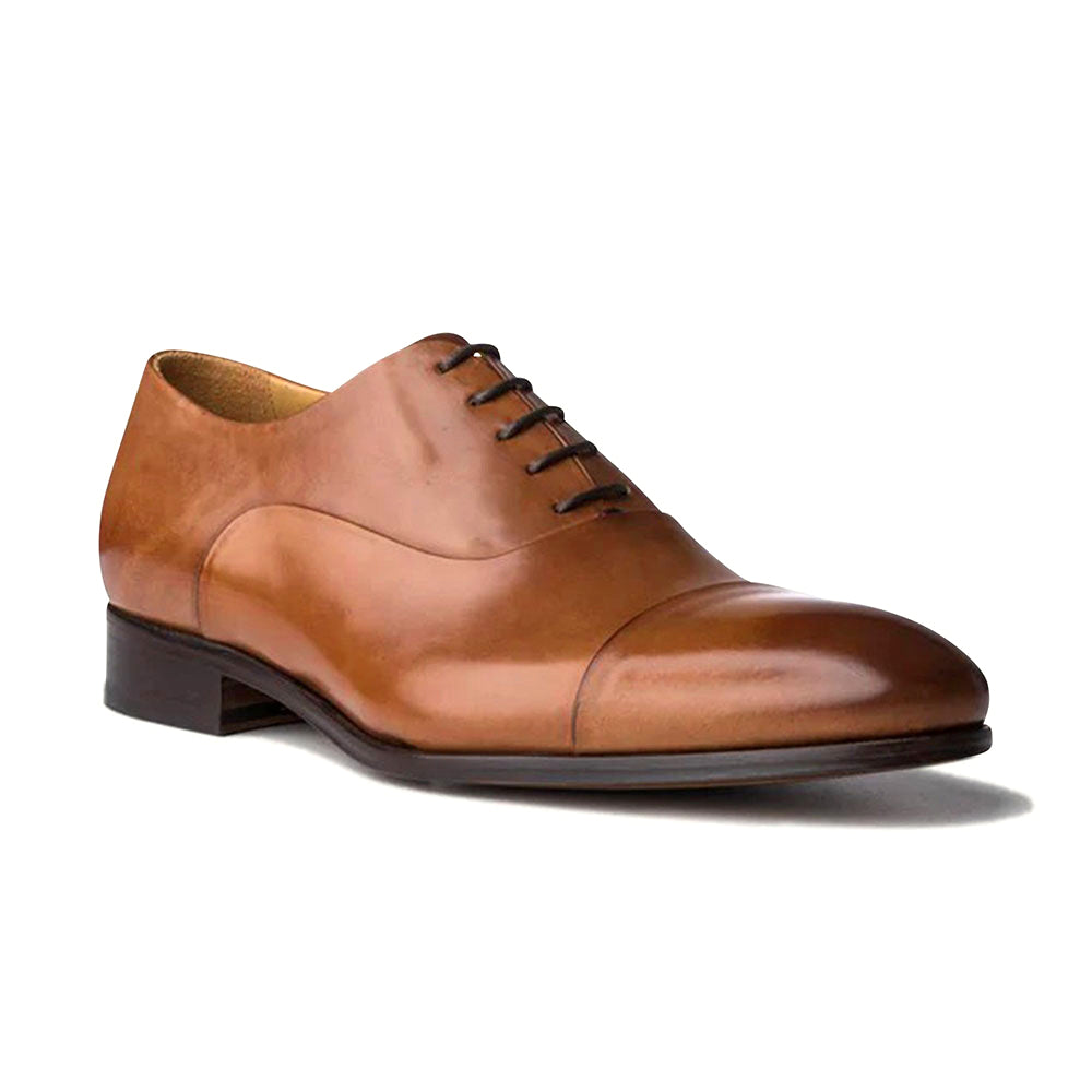 Ace Marks Griffin Cap Toe Oxford Siena Antique