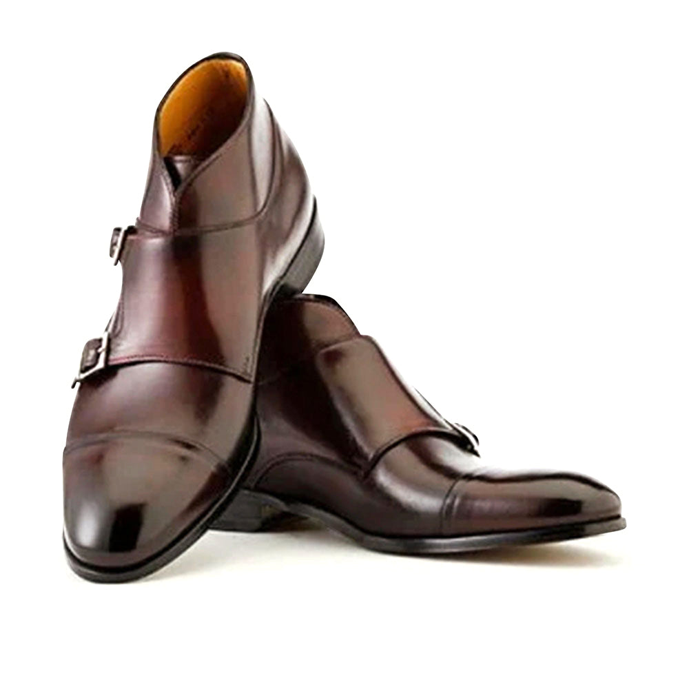 Ace Marks James Monkstrap Boot In Diablo