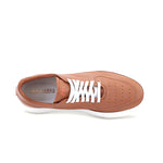 Ace Marks Kody Lightweight Travel Sneaker in Brown Leather