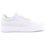 Ace Marks Kody Lightweight Travel Sneaker in Ice White Leather