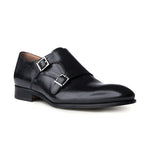 Ace Marks Kurt Monkstrap Black Antique