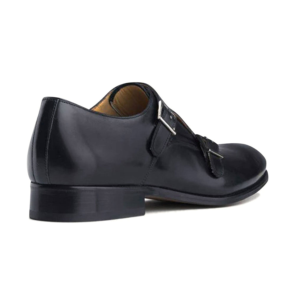 Ace Marks Kurt Monkstrap Black Antique