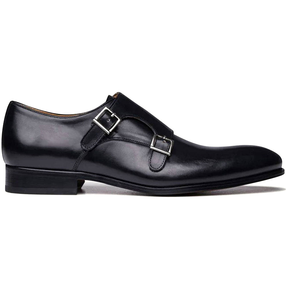 Ace Marks Kurt Monkstrap Black Antique