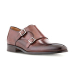 Ace Marks Kurt Monkstrap Brown Antique