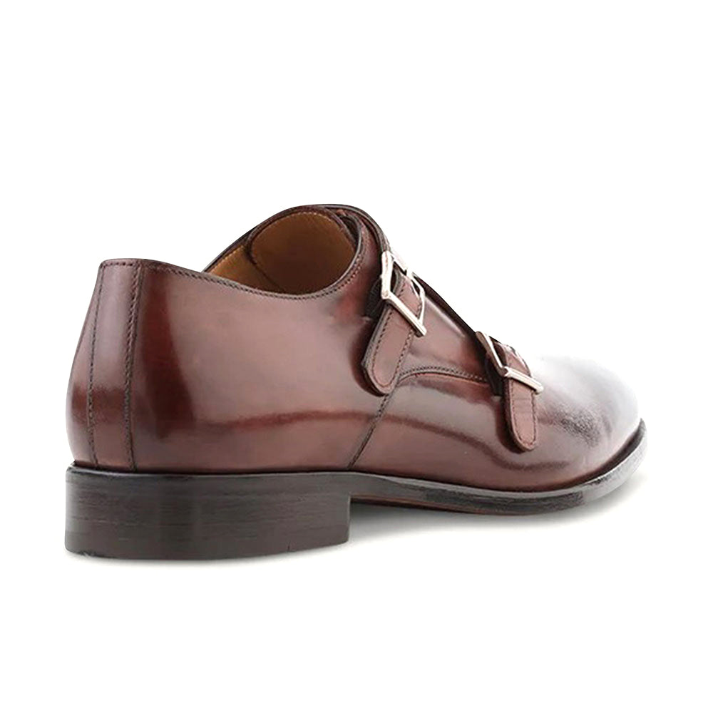 Ace Marks Kurt Monkstrap Brown Antique