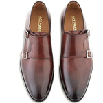 Ace Marks Kurt Monkstrap Brown Antique