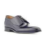 Ace Marks Louis Plain Toe Blucher Black Antique