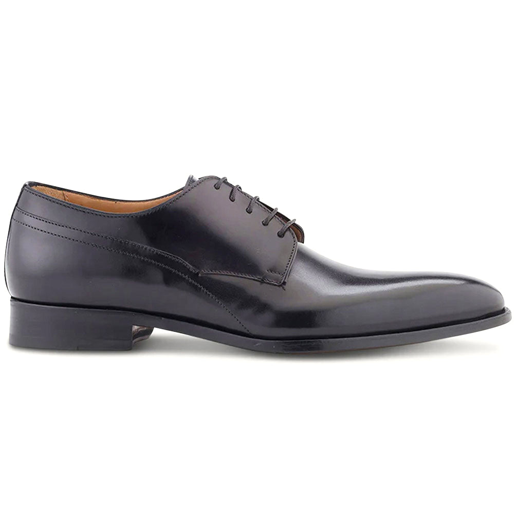 Ace Marks Louis Plain Toe Blucher Black Antique