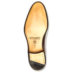 Ace Marks Louis Plain Toe Blucher Brown Antique