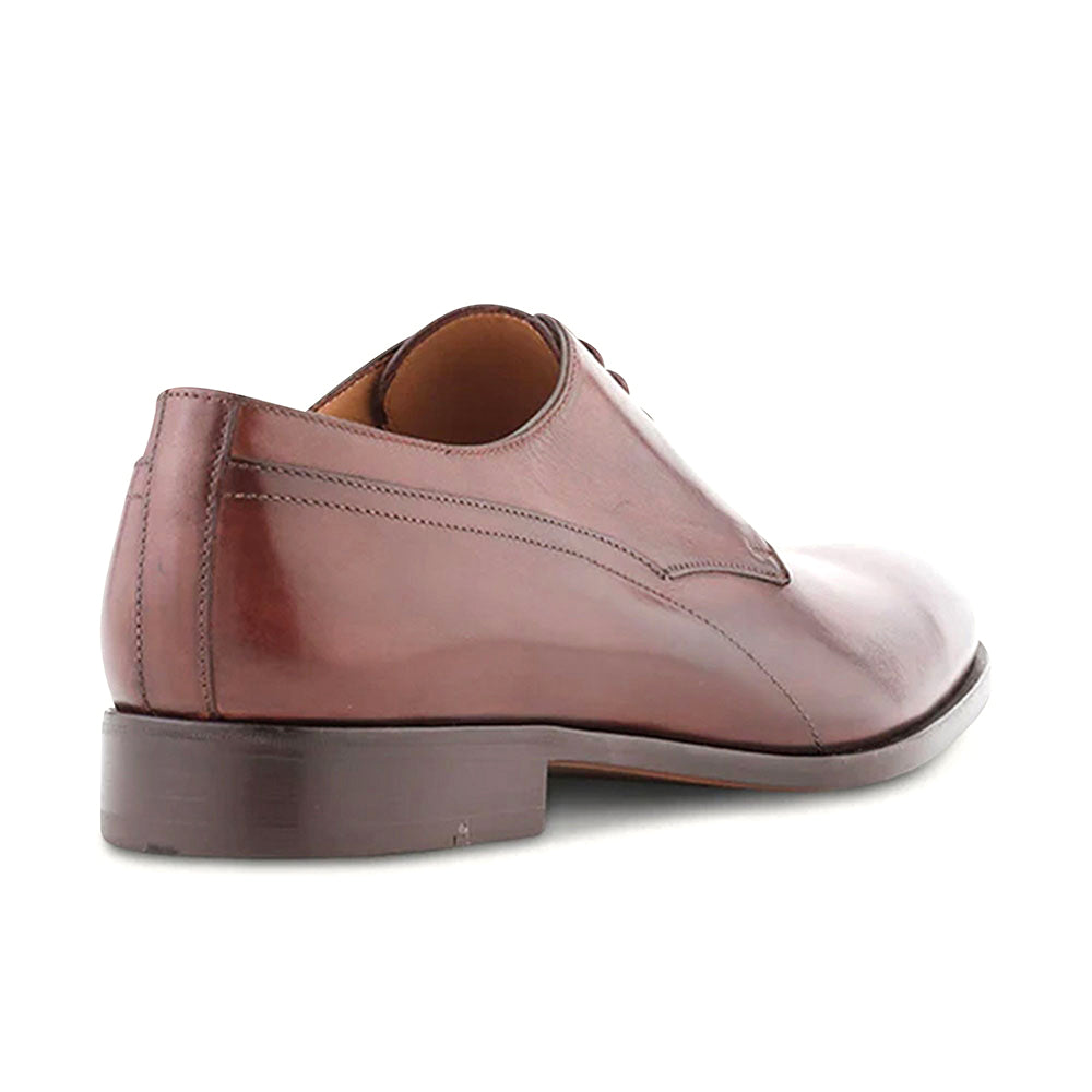 Ace Marks Louis Plain Toe Blucher Brown Antique