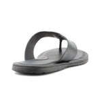 Ace Marks Oceanio Thong Sandals In Black Leather