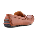 Ace Marks Santi Moccasin In Brandy Leather