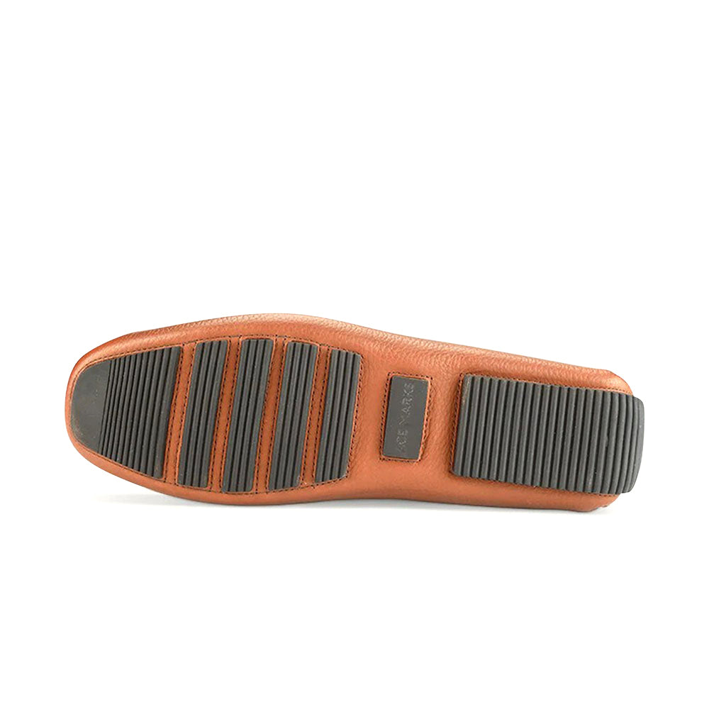 Ace Marks Santi Moccasin In Brandy Leather