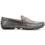 Ace Marks Santi Moccasin In Grey Antique
