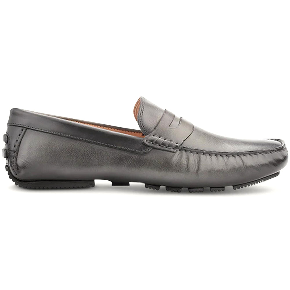 Ace Marks Santi Moccasin In Grey Antique
