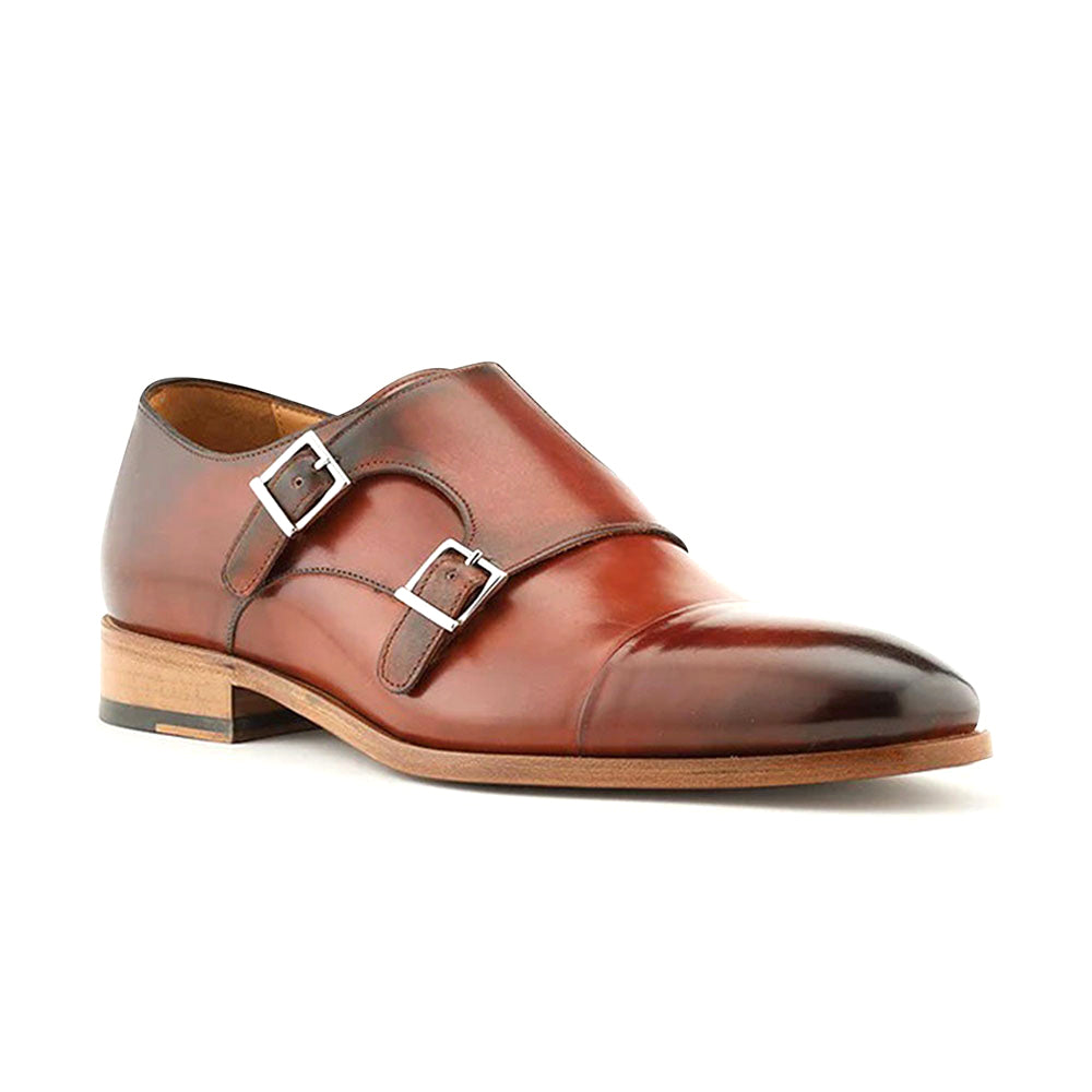 Ace Marks Theo Monkstrap Brandy Nicol Antique