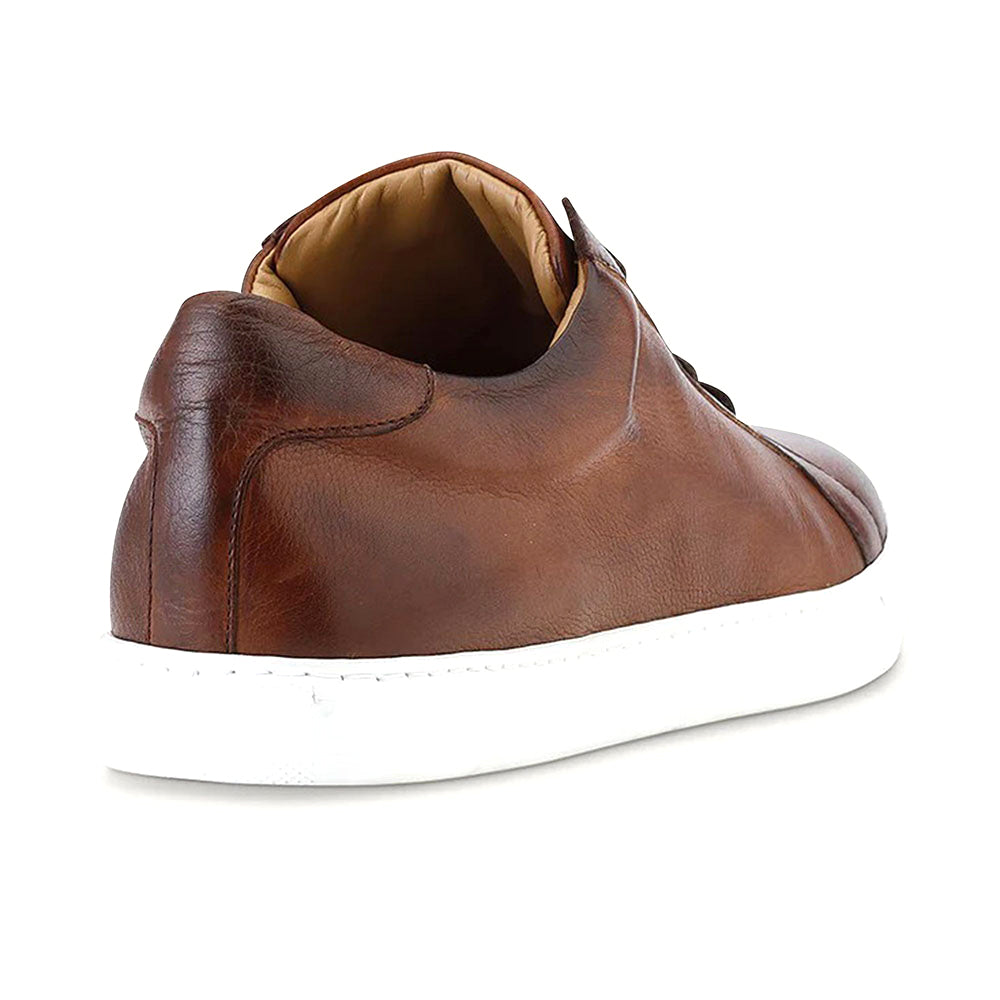 Ace Marks Wayne Travel Sneaker In Cuoio Buffalo