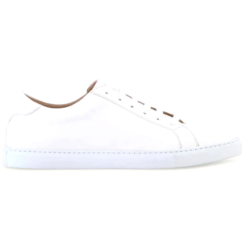 Ace Marks Wayne Travel Sneaker In White Buffalo