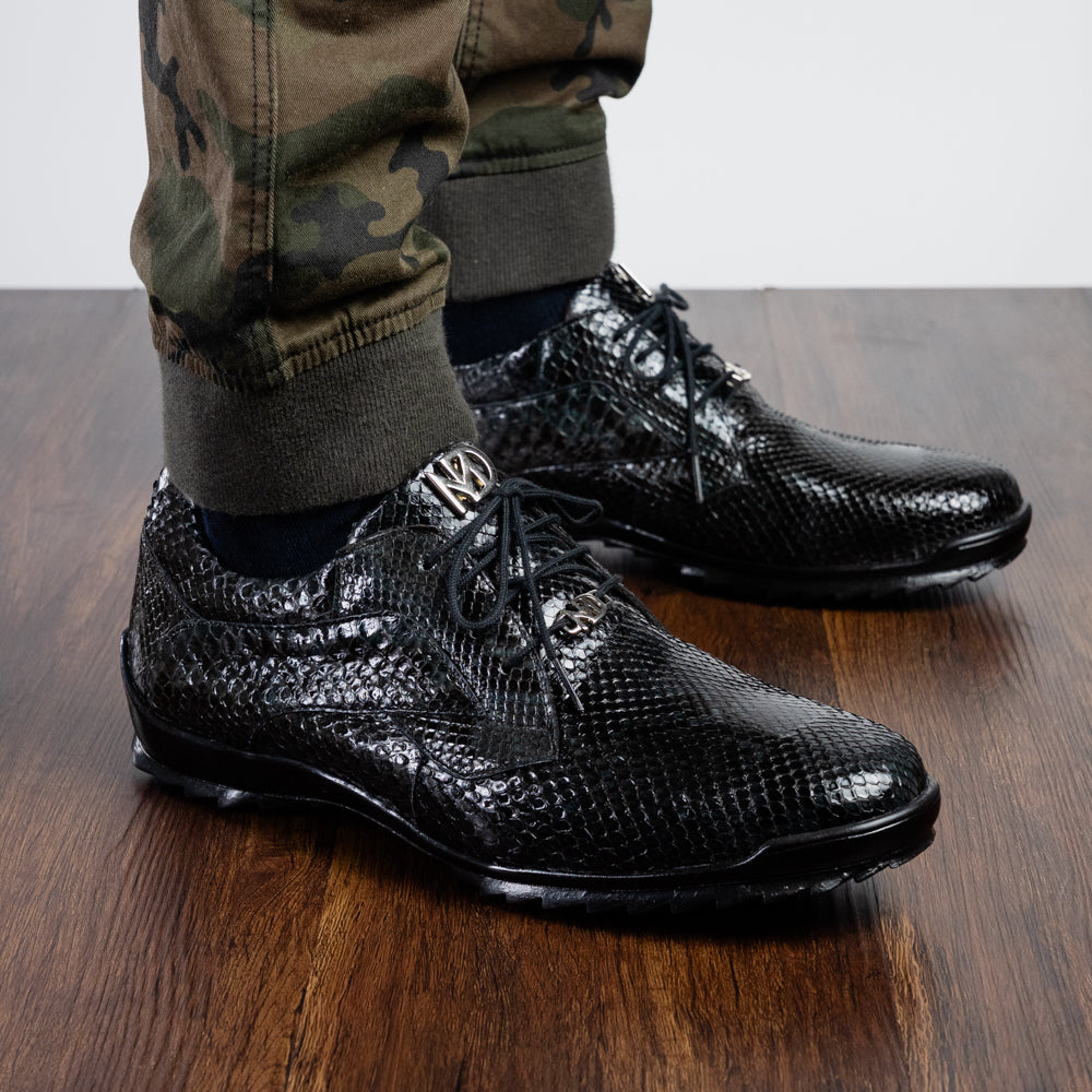Marco Di Milano Adrano Python Sneaker Black