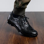 View product image 7: Marco Di Milano Adrano Python Sneaker Black