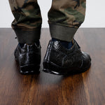 View product image 8: Marco Di Milano Adrano Python Sneaker Black