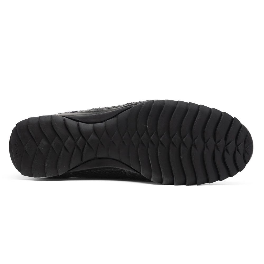 Marco Di Milano Adrano Python Sneaker Black