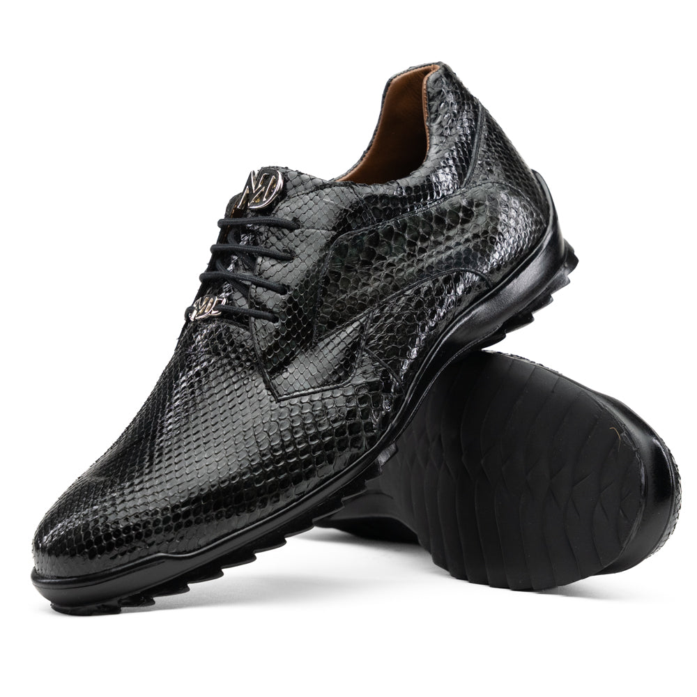 Marco Di Milano Adrano Python Sneaker Black