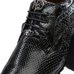 View product image 4: Marco Di Milano Adrano Python Sneaker Black