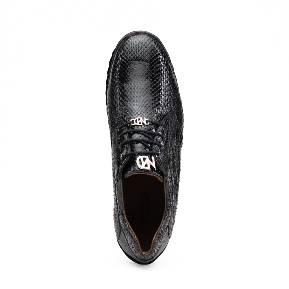 Marco Di Milano Adrano Python Sneaker Black