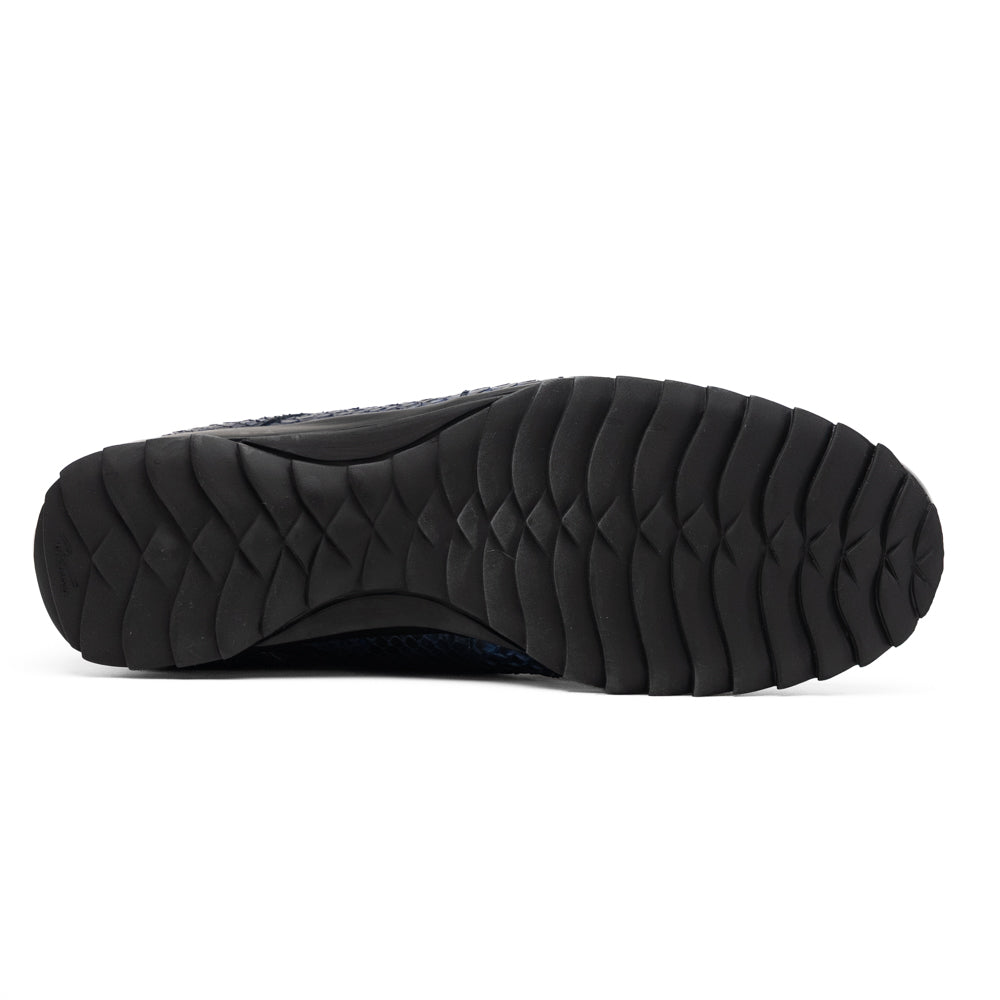 Marco Di Milano Adrano Python Sneaker Navy